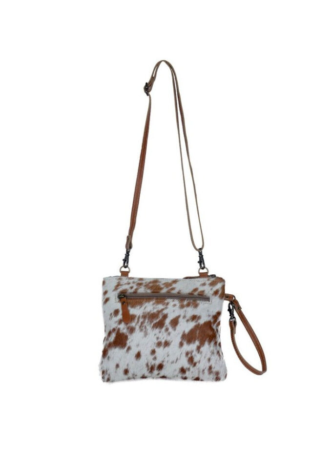 Ornate Brown Leather Myra Bag
